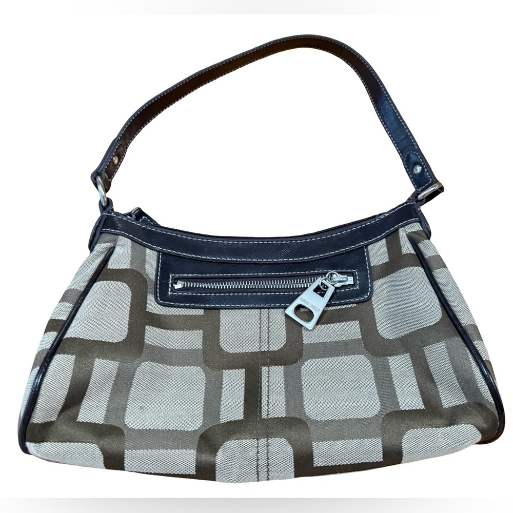 Nine West Brown and Tan Purse Hand Bag